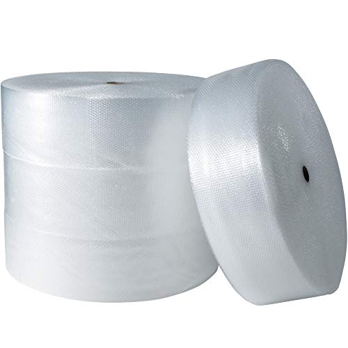 Aviditi Bubble Cushioning Wrap Rolls, 48 Inch x 250 Feet, 1/2" Large Bubble, for Packing, Shipping and Moving (1 Roll)