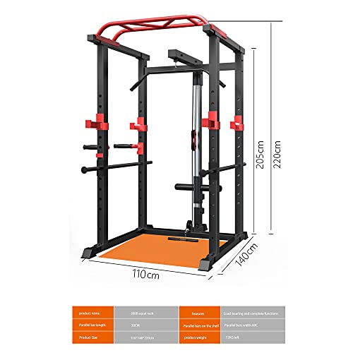 YIBOBA Strength Rack Power Cage Fitness Power Zone,Home Gym for Weightlifting Bodybuilding,Strength Training