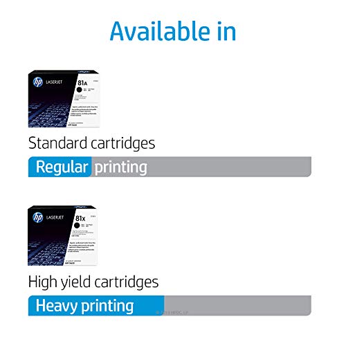 HP 81X | CF281X | Toner Cartridge | Black | High Yield