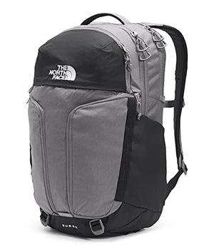 The North Face Surge, Zinc Grey Dark Heather/TNF Black, OS