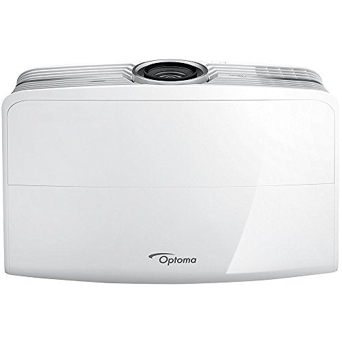Optoma UHD60 4K Ultra High Definition Home Theater Video Projector (Renewed) Bundle with Minolta 120-Inch Home Theater Projector Screen 16:9 Indoor Outdoor