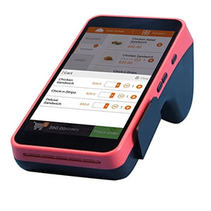 None Handheld POS Terminal with Built-in Scanner, Thermal Printer, NFC, Android OS - Ideal for Supermarkets and Restaurants