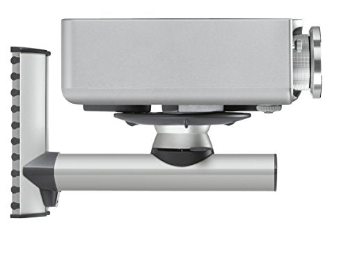 Vogel's Projector Wall Mount, Universal Swivel and Tilt - EPW 6565 Bracket for projectors max 22 lbs, Black/Silver