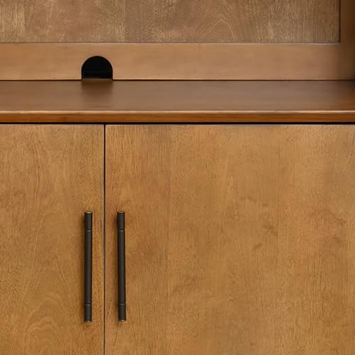 Abbyson Living Retro Mid-Century Bookcase, Light Brown