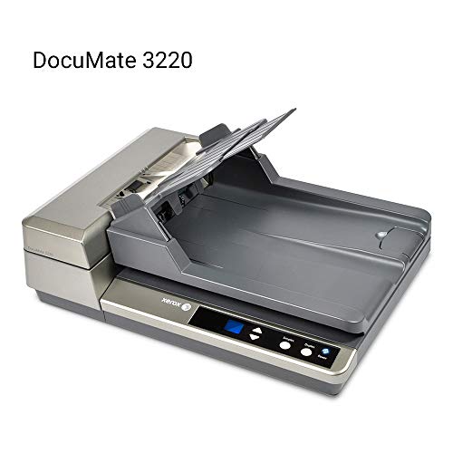Xerox 97-0041-20U DocuMate 3220 Duplex Color Sheetfed and Flatbed Scanner