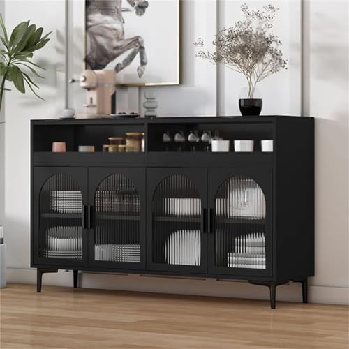Storage Sound Scandinavian Living Room Cabinet Cosmetics Wooden Coffee Tea Set Glass Furniture