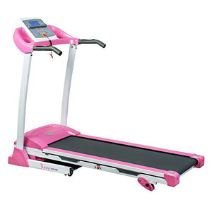 Sunny Health & Fitness P8700 Pink Treadmill, 62 L x 27 W x 50 H
