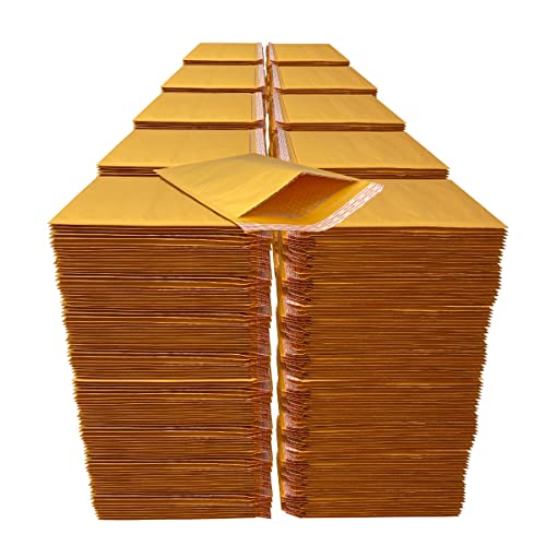 StarBoxes 1000 Kraft Bubble Mailers 10.5x16" - #5 Self-Seal Padded Envelopes