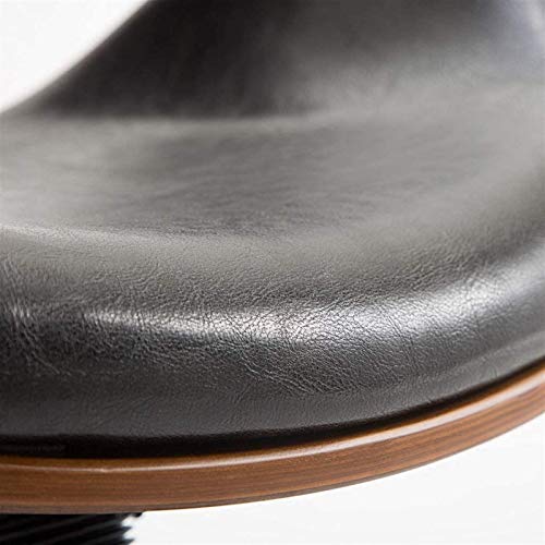 Video Game Chairs Home Office Desk Chairs Office Chairs with Lumbar Support Office Chairs & Sofas Retro Computer Chair,Nordic Simple Modern Wooden Office Chair,Home Leather Chair Rotating Conference C