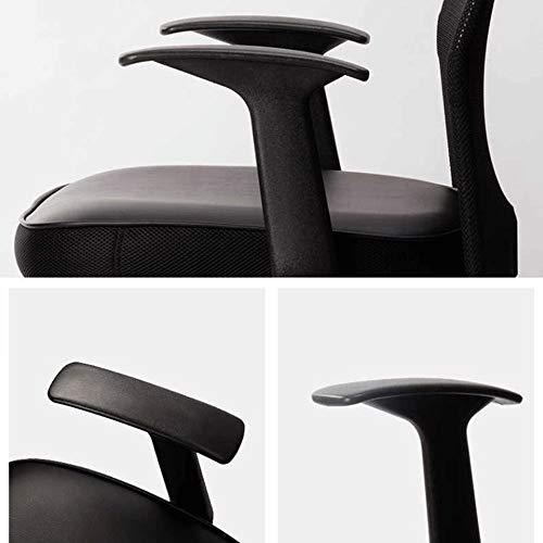 QZWLFY Drafting Office Chair in Black - Adjustable Standing Desk Chair