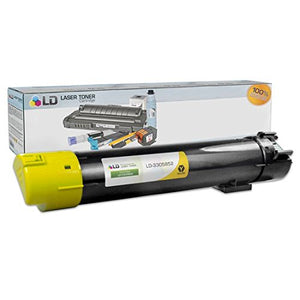 LD Remanufactured Replacements for Dell 8PK HY Toner Cartridges Includes:2 330-5846 BLK, 2 330-5850 C, 2 330-5843 M, 2 330-5852 Y for use in Dell Color Laser 5120cdn, 5130cdn, 5140cdn