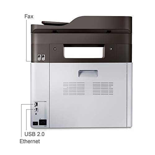 Samsung Xpress C1860FW Wireless Color Laser Printer with Scan/Copy/Fax, Simple NFC + WiFi Connectivity and Built-in Ethernet, Amazon Dash Replenishment Enabled (SS205H)