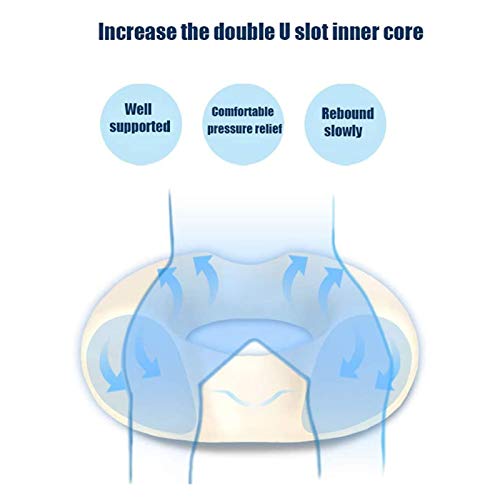 HHWKSJ Seat Cushion for Office Chair - Sciatica Pillow