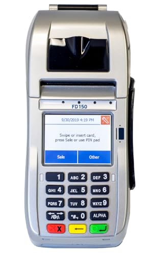 Advantage POS Store First Data FD150 EMV CTLS Credit Card Terminal - Small Business Retail Restaurant Bar - EMV Capability - Requires Processing Account