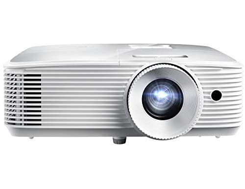 Optoma H184X Affordable Home Theater Projector for Indoor or Outdoor Movies | Bright 3600 Lumens for Lights-on Viewing | 3D-Compatible | Speaker Built in