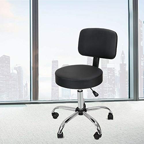 9TRADING Adjustable Hydraulic Salon Stool Chair + Drawing Desk Drafting Table Glass Top