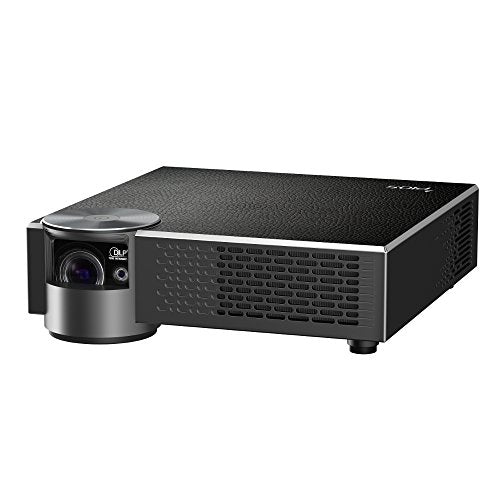 PIQS V 1100 Lumens DLP Portable Projector, Multimedia Video Projector Supporting 1080P, HDMI, USB, for Movie Theater, TVs, Laptops, Games, Smartphones