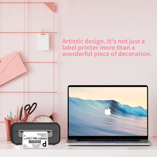 Phomemo Shipping Label Printer, Thermal Label Printer, Label Printer for Shipping Packages, Desktop Label Printer for Home Small Business, Compatible with Amazon, USPS, Paypal, Ebay, Etsy, ect