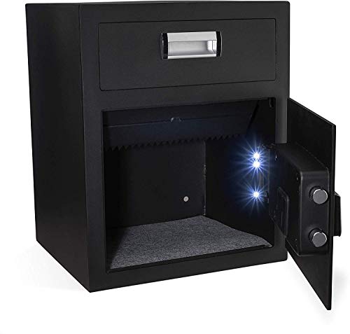VIKING Security Safe VS-48DS Large Depository Safe LCD Keypad Drop Box Safe