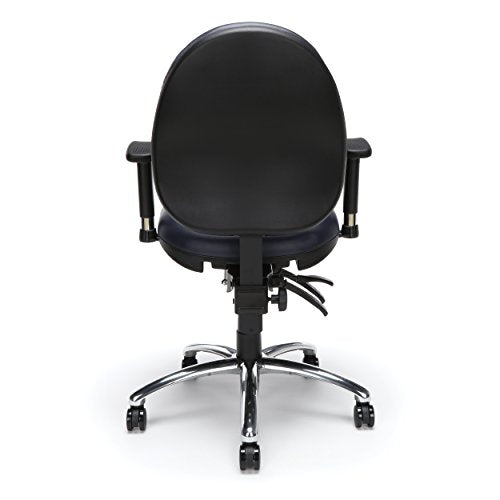 OFM 24/7 Vinyl Chair, Navy
