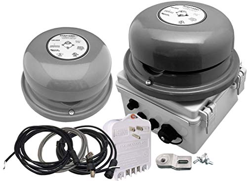 Netbell Network Automatic All-in-One Extra Loud Break Bell System with External Bell