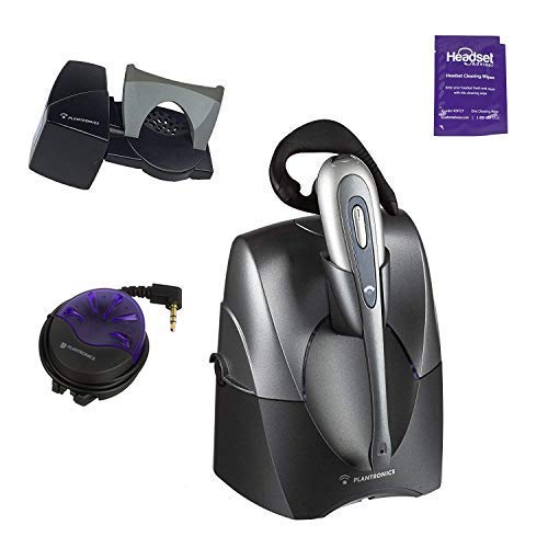 Plantronics CS55 Wireless Headset Bundle With Lifter And Busy Light (Renewed)