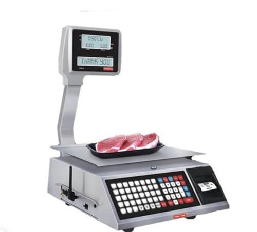 MNM Scales Torrey W-Label20 Legal for Trade Label Printing Scale 40 LB Stainless Steel
