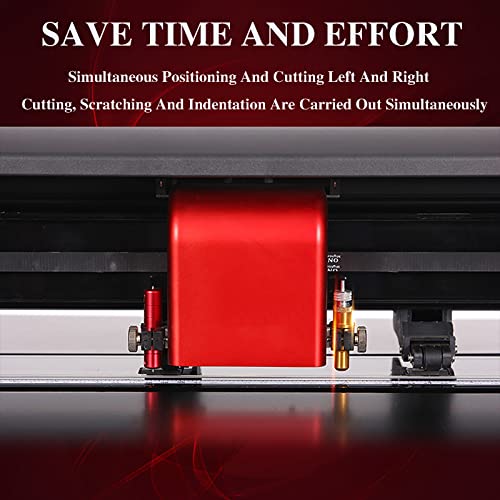 Vinyl Cutter Machine, 59" Plotter with Stand, Sign Maker Printing, High-Sensitivity Touch Screen