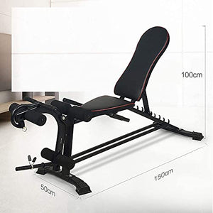 Byakns Men and Women Fitness Gym Weight Bench Press Strength Training Equipment SitUp Board Home Function Abdomen Abdominal Crunches Abdominal Muscle Board Fitness Thin Belly