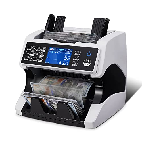 Dust Cover and IMC01 Money Counter Machine Mixed Denomination