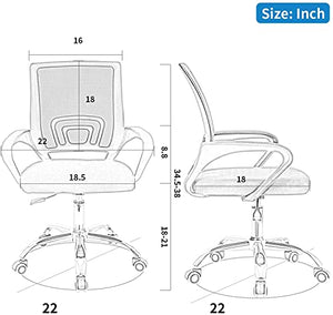 Bonzy Home 12ft Conference Table & Chair Set, Office Desk & Chair Set for Meeting Room - 14 People