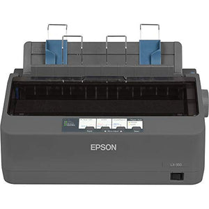 Epson C11CC24001 LX-350 Dot Matrix Printer - 9 pin - Up to 347 char/sec - Parallel/Serial/USB - (Renewed)