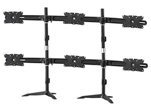 AMR6S32 Hex 32" Monitor Mount Stand
