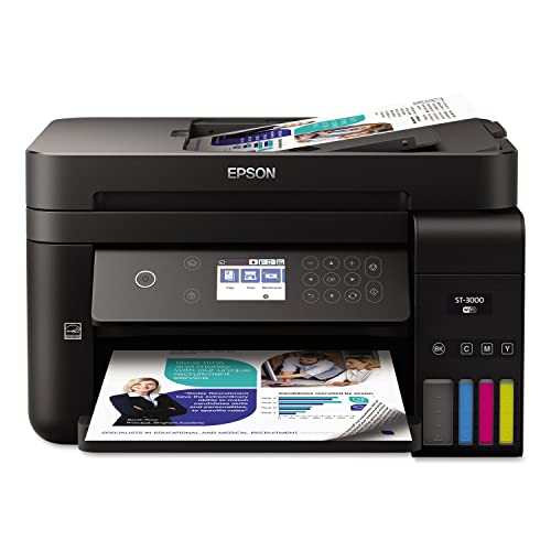 Epson Workforce ST-3000 Color MFP Supertank Copier, Printer, Scanner