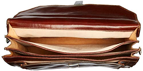 Floto Luggage Venezia Briefcase, Brown, One Size