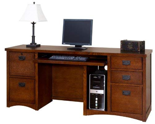 Martin Furniture Mission Pasadena Computer Credenza
