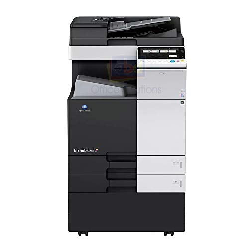 Konica Minolta Bizhub C258 A3 Color Laser Multifunction Copier - 25ppm,SRA3/A3/A4, Copy, Print, Scan, Email, Auto Duplex, Network, Mobile Printing Support, 1800 x 600 DPI, 2 Trays, Cabinet