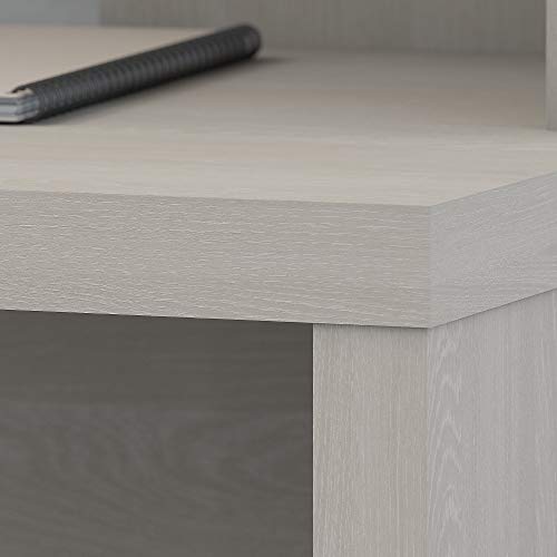 Bush Business Furniture Echo Collection 60W Credenza Table with Wire Management | Gray Sand Home Office Computer Desk