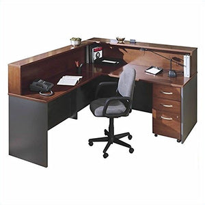 Bush Business Series C 4-Piece L-Shape Reception Computer Desk