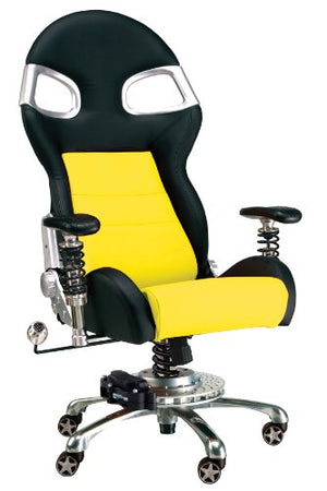 Pitstop Furniture F08000Y LXE Office Chair, Yellow