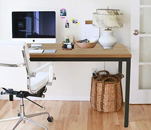 A AIRLLEN Computer Desk, 30X59 Inch Modern Simple Sturdy Office Writing Desk Study Table for Home Office