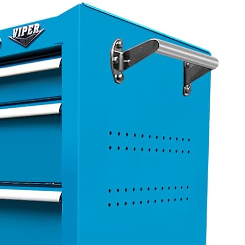 Viper Tool Storage V1605TLR Salon Cart, 5 Drawer, Teal