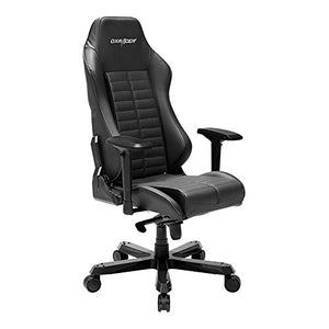 DXRacer Iron Series DOH/IS133/N with Name Racing Bucket Seat Office Chair X Large PC Gaming Chair Computer Chair Executive Chair Ergonomic Rocker with Pillows (Black)