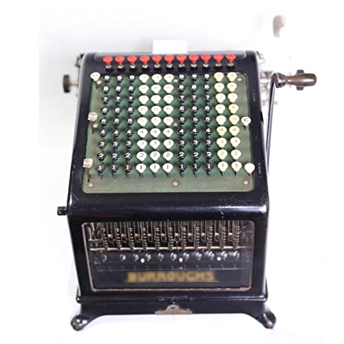 Amdsoc Hand Crank Mechanical Calculator - Antique Large Cash Register
