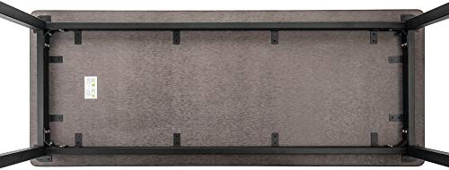 National Public Seating Steel Black Height Adjustable Science Lab Table - 30"x 60