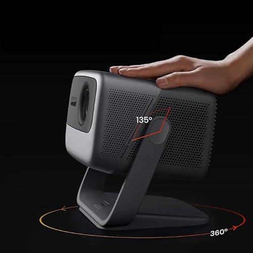 BAILAI 4K UHD Projector 4000 ANSI Lumens With Gimbal 3D 6 Android Smart Cinema