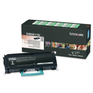 Lexmark X463X11G Extra High Yield Return Program Black Toner Cartridge