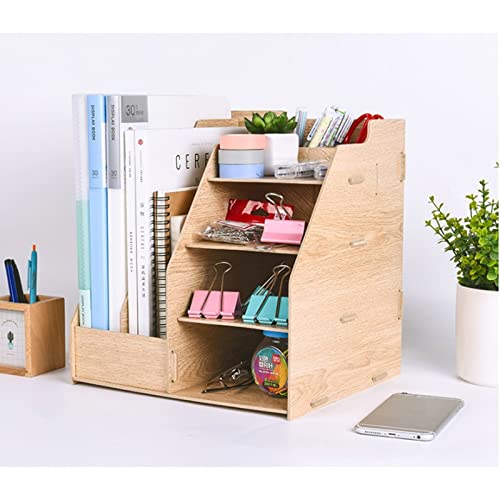 GRETD File Rack Storage Box Large Capacity Thickened File Folder Bussiness Office Supplies Desk Organizer Pen Holder Folder