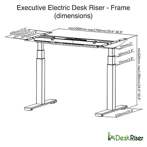 Electric Standing Desk Combo | Includes White Wood Desktop & Standing Desk Mat | Gray Frame Dual Motor Ergonomic Sit to Stand Desk (Gray Frame + 77-inch Wide White Wood Top)