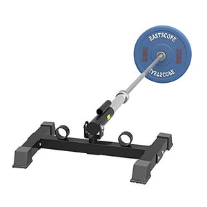 WERTY Home Gym Fitness Equipment, Core Strength Training Barbell T-Bar Row Platform Attachment Landmine Base, Full 360° Swivel & Fits 1" Standard and 2" Olympic Bars